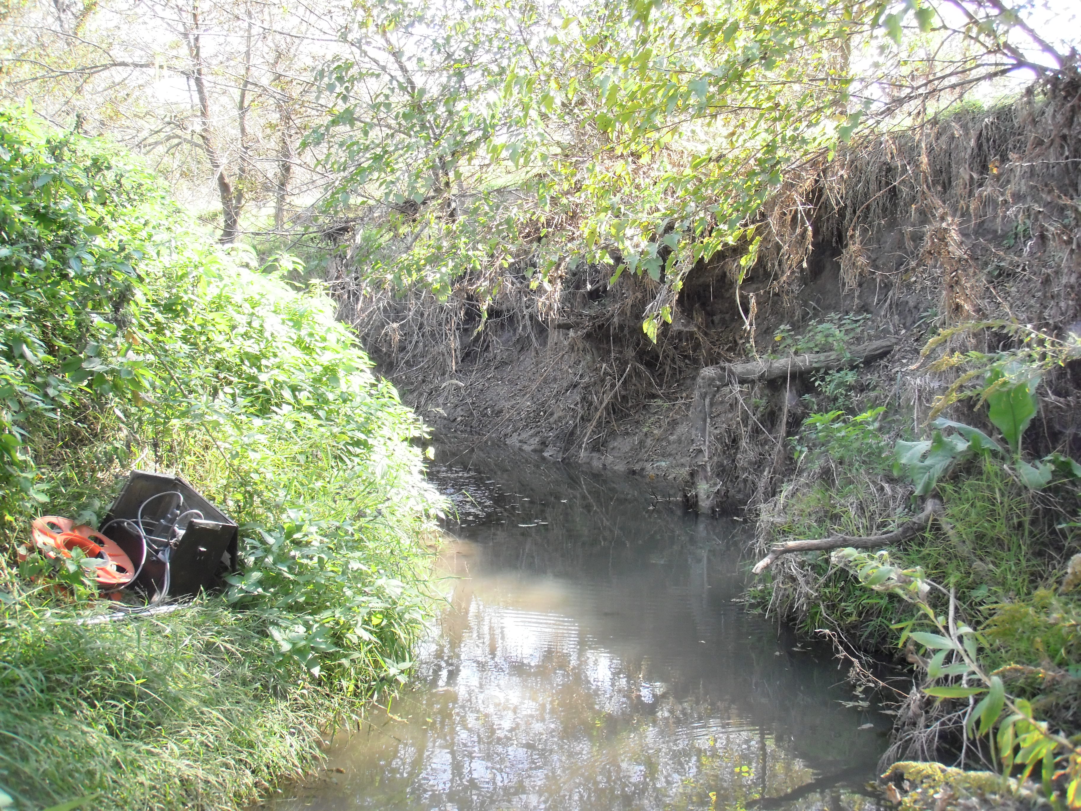 The Black Vermillion River, October 2010.